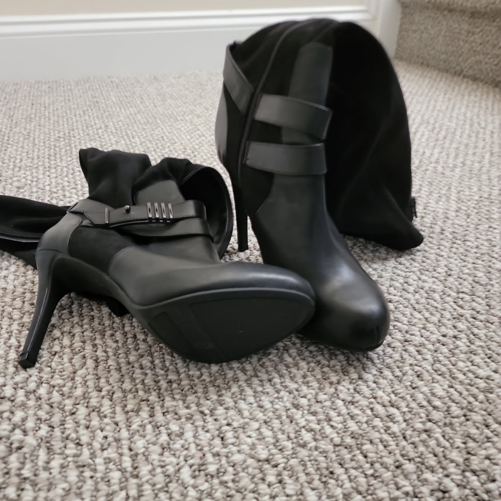 Elegant Black Women's Ankle Boots